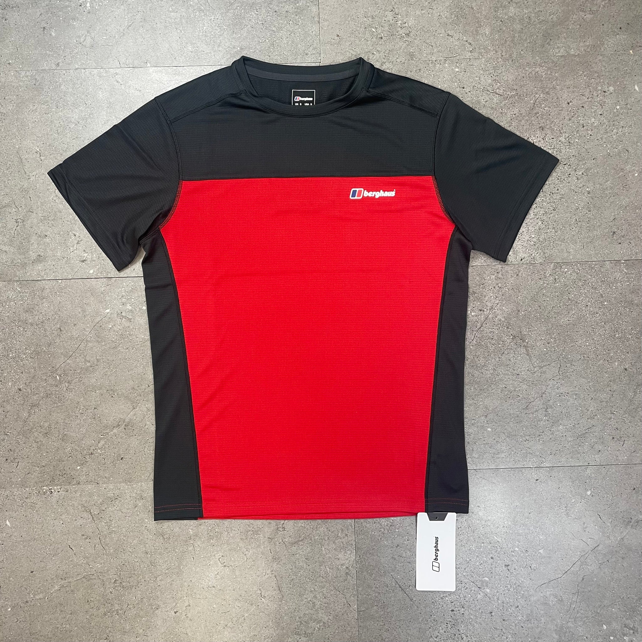 Berghaus Explorer T-shirt ‘Red/Black’