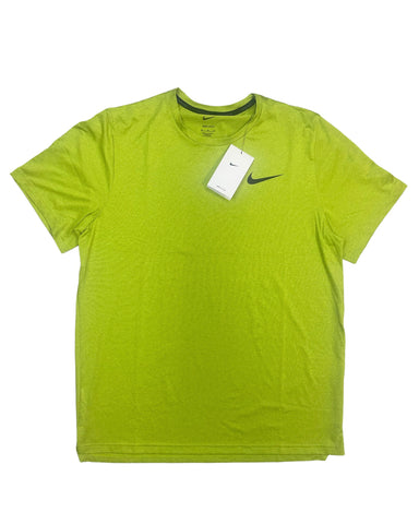 Nike Pro Running T-Shirt - Lime Green